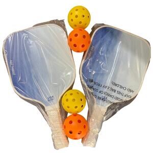 Pickleball Game Set‎ Aqui Legend 2 Paddles-New